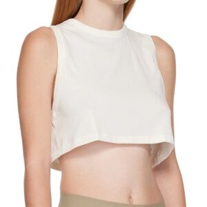 SKIMS Boyfriend Crop Tank Top